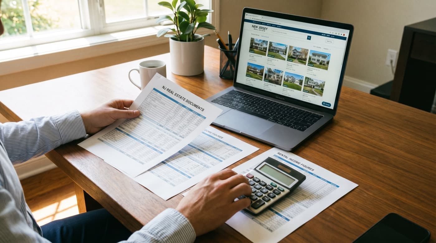 NJ investment property calculator — analyze cap rate and cash flow